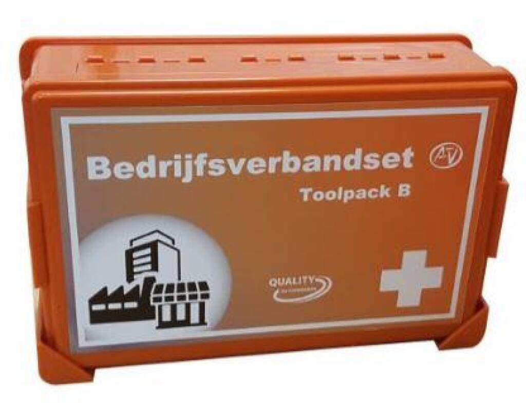 Toolpack B Verbandkoffer + wandhouder